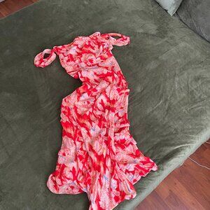 Stagecoach Chic!! ❤️💗🧡 FLYNN SKYE Bella Maxi Dress in Flaming Moonshine